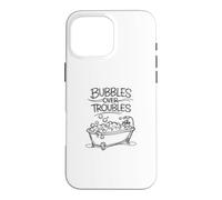 Bubbles over Troubbles Funny Soap Making Cold Process Shirt Case for iPhone 16 Pro Max