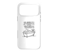 Bubbles over Troubbles Funny Soap Making Cold Process Shirt Case for iPhone 17 Pro Max