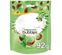 Bubbles Peppermint Mint Chocolate Sharing Pouch 8 x 92g "Taste The Sweetness In Every Bite" Twisty Treat, Special For Easter Christmas,Birthday