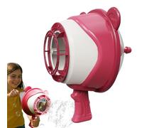 Bubbles Toy, Air Cannon Bubble Blower, Handheld Wind Powered, Bubble Shooter, No Batteries Needed, for Park, Beach, Backyard, Yard, Lawn, Patio, Garden, Picnic, Travel