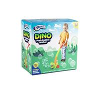 Bubbletastic Dinosaur Push Along Bubble Walker with Solution Bubble Maker Blower Machine Boys Kids Outdoor Indoor Toy 18 MTHS +