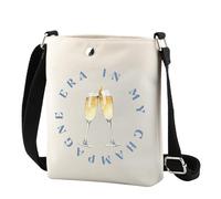 Bubbly Gift in My Champagne Era Makeup Bag Cocktail Lover Gift Cocktail Club Gift for Women Wife (Champagne Era CR)