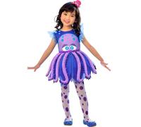 Bubbly Purple Octopus Dress with Headband - Age 3-4 Years - 1 PC