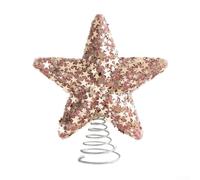 Bubbly Sequin Star for Treetops and Decorative Displays During the Festive Season A Must Have Accessory (15cm-pink)
