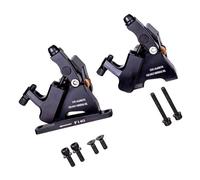 BUBEFSKD 1Pair Wire Pull Oil Disc Brake Clamp Flat Mount Hydraulic Road Bike Mechanical Wires Bicycles Caliper Wire Oil Disc Clamp