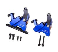BUBEFSKD 1Pair Wire Pull Oil Disc Brake Clamp Flat Mount Hydraulic Road Bike Mechanical Wires Bicycles Caliper Wire Oil Disc Clamp