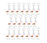 BUBEFSKD 20Pcs Alpacas Holders Soft PVC Cartoon Alpacas Party Supplies Unique Accessories Suitable For Own Use And Gifts PVC Soft Rubber Keychain