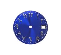 BUBEFSKD 28.5mm Diameter Replacement Watch Face Arabic Numbers Dials for Mechanism Repair Part Watch Movement Accessories