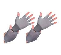 BUBEFSKD 2Pair Breathable Fishing & Cycling Gloves Half Finger Nonslip Sunscreen For Outdoor Sports Exercise Outdoor Sports Cycling Camping Running