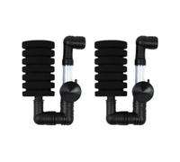 BUBEFSKD 2Pieces Replacement Filter Cartridges Maintaining Clear Water Aquarium For Fish Habitat Double Layer Fish Tanks Pad