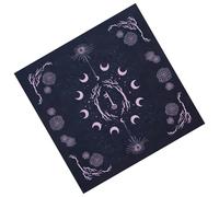 BUBEFSKD 3 Sizes Option Tarot Table Altars Cloth Mysterious Board Game Mats Pendulums Divinations Tablecloth Board Game Card Pad Telling Table Cloth