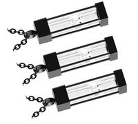 BUBEFSKD 3lots Pet Remembrancer Pendants Pet Loss Bereavement Cremation Necklaces For Ashes Necklace Remembrancer Necklace