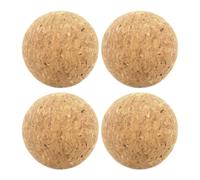 BUBEFSKD 4Pcs Wood Cork Ball 36mm Foosball Table Football For Soccer Replacement Set Soccer Foosball Replacement