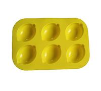 BUBEFSKD 6-Cup Non Stick Muffin Pans Lemon Shaped Baking Cake Cupcake Pan Pan Dessert Moulds Moon Molder with Chinese Word