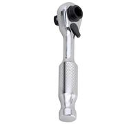 BUBEFSKD Accuracy 72 Tooth Ratcheting Driver 2 in 1 Socket Adapter Tool Compact 6.35mm Size Materials Practical Steel Tool
