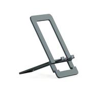 BUBEFSKD Adjustable Aluminum Phone & Tablet Stand Smooth & Compact Holder Card Size For On The Go Use Adjustable Angle