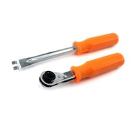 BUBEFSKD Automatic Slack Adjuster Tools Set Fork End Release Tool 5/16'' Double Square Ratcheting Wrench Brake Adjustment Slack Adjusting and Wrench