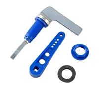 BUBEFSKD Bathroom Zincs Alloy Toilet Flush Handle Handles Levers Replacement Kits Zinc Alloy Toilet
