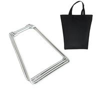 BUBEFSKD Camping Foldable Metal Stand Storage Box Bracket Coolers Outdoor Picnics Accessories Easy To Use Coolers Outdoor Picnics Accessories Fridge Ices Box Holder