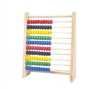 BUBEFSKD Child Early Math Educational Learning Toy For Kids Mathematics Logical Thinking Skills For 3-6 Year Olds Wooden Abacus For Kids Math Counting Toy