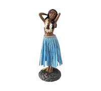 BUBEFSKD Dynamic Tribal Dance Girl Sculpture Safe Resin Craft Dashboard Ornament Car And Room Decors African Girl Figure