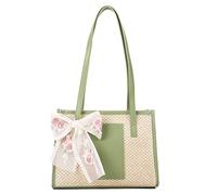 BUBEFSKD Exquisite Tote Bag Handmade Shoulder Straw For Large Capacity Handbag All-match For Street For Women Shoulder Bag Handbag