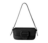 BUBEFSKD Fashion PU Leather Tote Handbags Zipper Closure Underarm Bags PU Leather Shoulder Purse Handbag For Women Armpit Bags Women Fashion