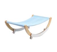 BUBEFSKD For Hammock Bed For Indoor Cats Moon Shape Frame For Swing Chair Suitable For Small To Size Cats Puppies Hammock Bed Swing Hanging With Stand Large