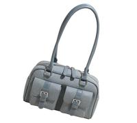 BUBEFSKD Functional Handbag Vintage Shoulder Bag Spacious PU Underarm Purse For Women Ergonomic Design Lightweight Commuters Bag Retro Commuters Handbag Women