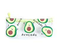 BUBEFSKD Handheld PVC Pencil Pouch Zipper Pen Bag 2-Layer Waterproof Makeup Bag for Ideal for Kid Adult Travel Packaging Federmäppchen Mädchen Teenager Satch