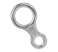 BUBEFSKD High Strength Aluminum Climbing Descender 35kN Abseil Figure 8 Belay Equipment For Technical Rope Work Safe Rappelling Rope Descender Device