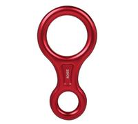 BUBEFSKD High Strength Aluminum Climbing Descender 35kN Abseil Figure 8 Belay Equipment For Technical Rope Work Safe Rappelling Rope Descender Device