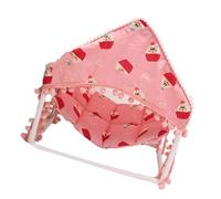 BUBEFSKD Indoor Outdoor Pet Hammock Chew Resistant Bed Comfortable Small Hammock For Bunnies Ferrets And Hamster Activity Bites Proof Guineas Bed