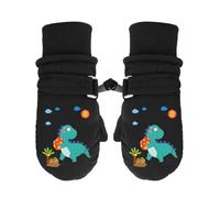 BUBEFSKD Kids Winter Ski Mittens, Waterproof Mittens Kids, Warm Fleece Lined Toddler Ski Gloves Age 2-8 Boys Girls for Winter Outdoor