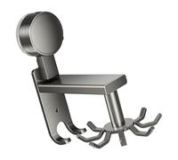 BUBEFSKD Kitchen Utility Rack with 360 Rotating Hook Space Saving Kitchen Utensil Holder Simple Use for Utensils Towels & Tool Bathroom Accessory Hook