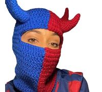 BUBEFSKD Knitted Hat Teens Cap Halloween Unique Horn Hat Cosplay Horn Party Hats Halloween Costume Outfit