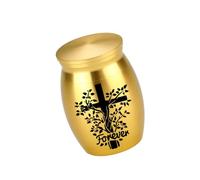 BUBEFSKD Memorial Casket Ashes Container Urn Cremation Sympathy Ashes/Hair Elegant Casket For Women Men Aluminum Alloy Pet
