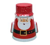 BUBEFSKD Metal Container With Lid For Gift Giving Holiday Treats Holidays Cookie Boxes Christmas Decors Christmas Tins Xmases Tins With Lid