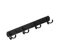 BUBEFSKD Metal Wall Hanger Rustproof Double Hook Set Space-Saving Design for Indoor Outdoor Clothes Towels Kitchen Bathroom Hooks