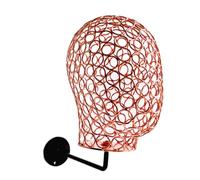 BUBEFSKD Modern Metal Mannequin Display Head Model Stylish Mannequin Head Wigs Stand for Wigs Hats Caps and More Retail Store