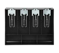 BUBEFSKD Money Tray Cash Register Drawer Insert Tray Portable Currency Till Replacement Money Organizer Storage Box Petty Cash Box Small