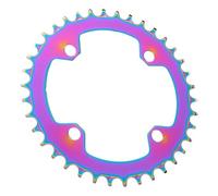 BUBEFSKD Mountain Bike Single Speed Chainring High Strength Aluminum Alloys Guide Wheel Durability Cycling Accessories Climbing Chainring