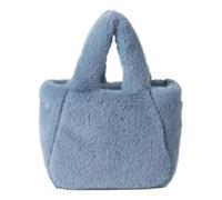 BUBEFSKD Multifunctional Furry Shoulder Bag Fashionable Women Small Handbag Plush Crossbody Bucket Bag Faux Furs Satchel Purse Solid Color Satchel