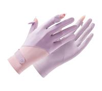 BUBEFSKD Outdoor Sun Protections Gloves Ice Silk Driving Cycling Nonslip Lady Thin Bicycles Riding Glove Enduring Sun Protections Outdoor Cycling Thin