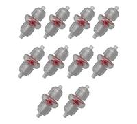 BUBEFSKD Pack Of 10 Check Valves For Aquarium Air Pumps 3/16 Inch Tubing Unidirectional Airflows Backflow Fish Tanks Accessories Anti Backflow Valves For Aquarium