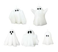 BUBEFSKD Pack Of 5 Halloween Scented Pack Odorlesses Waxes Decoration For Seasonal Celebration And Interior Designs Clean Burning Christmas