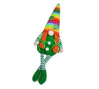 BUBEFSKD Patricks Day Rainbow Gnomes Plush Dolls Holiday Long Legs Scandinavian Swedish Tomtes Elves Stuffed Toy For Table Decors Patricks Day Gnomes Dolls
