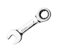 BUBEFSKD Precise Short Handle Ratchets Wrench with Double Heads for Tight Space Bicycles Tuning Furniture Assembly Household Task Home User Wrench