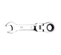 BUBEFSKD Precise Short Handle Ratchets Wrench with Double Heads for Tight Space Bicycles Tuning Furniture Assembly Household Task Home User Wrench