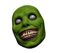 BUBEFSKD Professional Exorcist Themed Latex Face For Halloween Cosplay Themed Event Easy To Cleaning Efficient Safe For Sensitive Skin Ventilated Latex Party